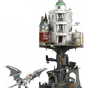 GRINGOTTS O BANCO DOS FEITICEIROS COM 4803 PEÇAS FRANQUIA HARRY POTTER