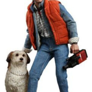 BONECO FIGURA MMS 576 MARTY MACFLY E EINSTEIN HOT TOYS 1/6