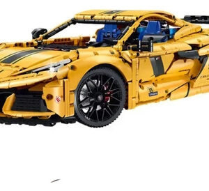 CARRO CORVETTE COM 3788 PEÇAS PARA MONTAR +KIT DE MOTORIZAÇÃO E CONTROLE REMOTO