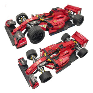 CARRO DE FORMULA 1 COM 1200 PEÇAS PARA MONTAR + KIT DE MOTORIZAÇÃO E CONTROLE REMOTO - MARCA MORK