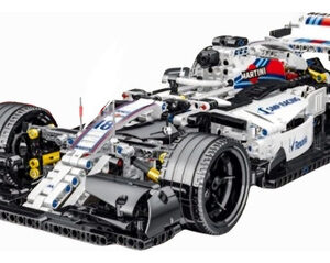 CARRO DE FORMULA 1 COM 1200 PEÇAS PARA MONTAR + KIT DE MOTORIZAÇÃO E CONTROLE REMOTO - MARCA MORK