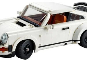 CARRO DE MONTAR MODELO PORSCHE 911 CLÁSSICO COM - 1473 PEÇAS (95688) - COM CAIXA ORIGINAL MARCA KBOX