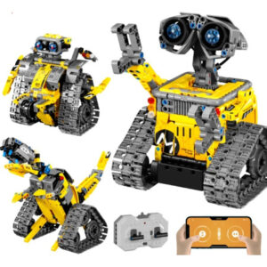 Robô De Montar Com 520 Peças E Controle Remoto 3 Em 1