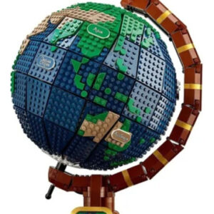 THE GLOBE - GLOBO TERRESTRE COM 2585 PEÇAS PARA MONTAR + ILUMINAÇÃO DE LED