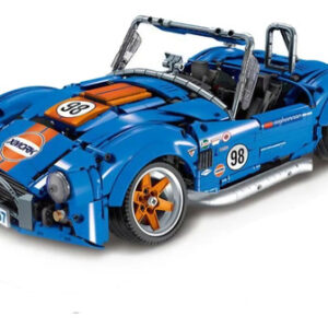CARRO DE MONTAR MODELO SHELBY COBRA COM 1816 PEÇAS PARA MONTAR