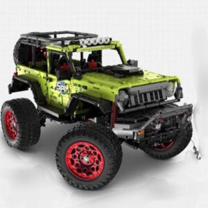 GRANDE JEEP DE MONTAR COM 2.540 PEÇAS + KIT DE MOTORIZAÇÃO E CONTROLE REMOTO