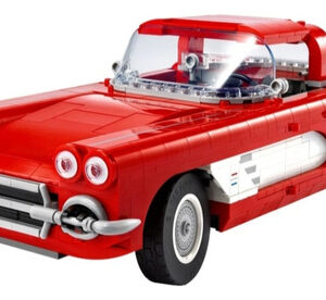 CARRO CORVETTE DE COM 1210 PEÇAS PARA MONTAR MODELO NUMÉRICO 10321