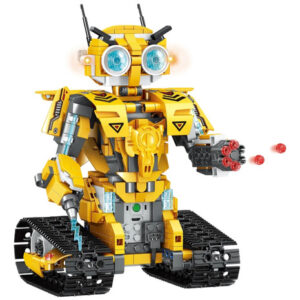 ROBÔ DE MONTAR COM 514 PEÇAS + KIT DE MOTORIZAÇÃO E CONTROLE REMOTO