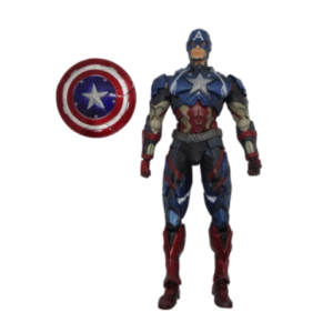BONECO FIGURA DE AÇÃO CAPITÃO AMERICA PLAYARTS KAI