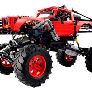 CARRO MONSTER 4X4 COM 1.100 PEÇAS PARA MONTAR 1+ KIT DE MOTORIZAÇÃO E CONTROLE REMOTO