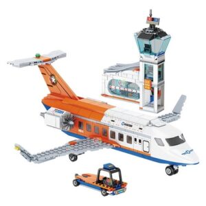 Brinquedo De Montar Modelo Avião Fc3324 Com 697 Peças 3 Em 1