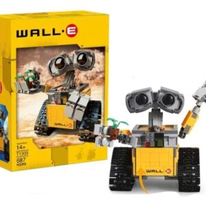 WALL-E COM 687 PEÇAS PARA MONTAR  COM KIT DE MOTORIZAÇÃO E CONTROLE REMOTO