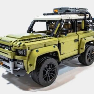 GRANDE JEEP LAND ROVER COM 2.573 PEÇAS PARA MONTAR MODELO GUARDIAN - MARCA KBOX  (42110) COMPATÍVEL COM LEGO