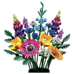 BUQUÊ DE FLORES PARA MONTAR COM 939 PEÇAS MODELO 8867