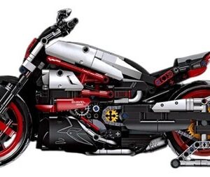 MOTO DUCATI COM 896 PEÇAS PARA MONTAR - MARCA JIE STAR