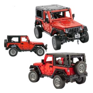 JEEP OFF-ROAD COM 1287 PEÇAS PARA MONTAR