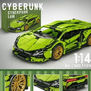 Blocos de montar Lamborghini Sian com 1.280 peças para montar – Marca Qianmai